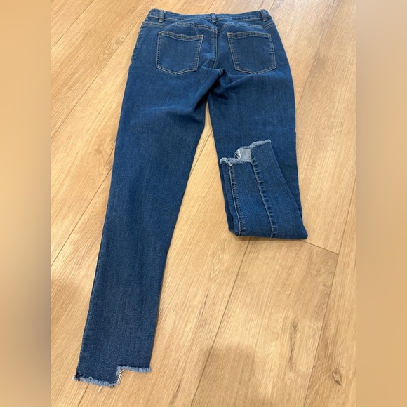 Gibson Latimer Dark Blue Skinny Jeans - Picture 2 of 7